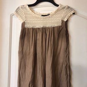 Sleeveless dressy top